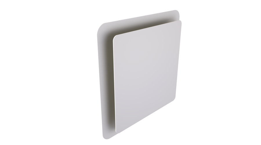 UBBINK HAELIX design szelep NÉGYZET alakú DN125