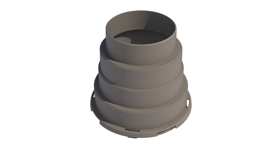 [188565] UBBINK Lépcsős adapter elosztó dobozhoz
