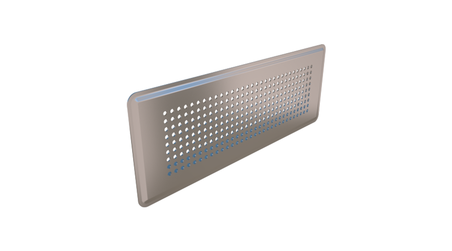 UBBINK Inox padlórács