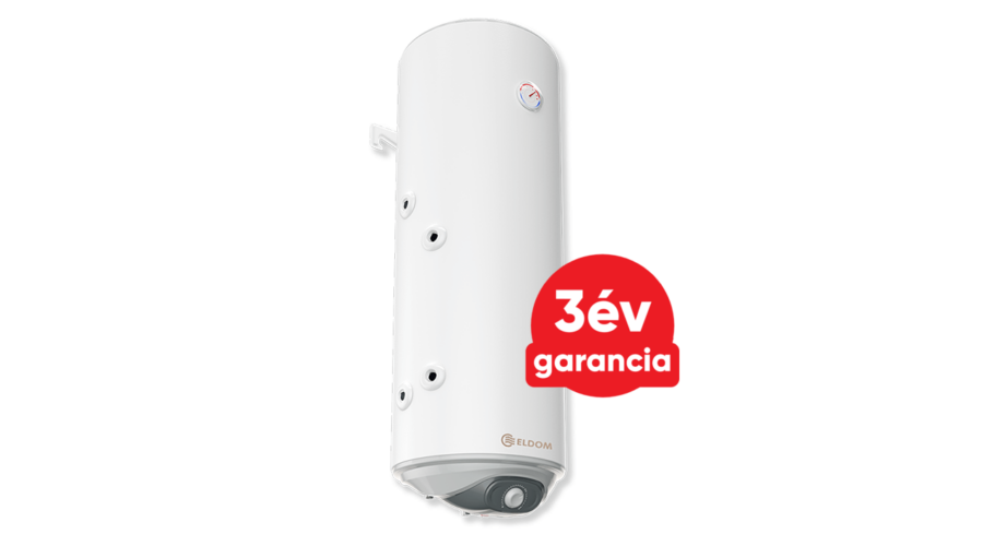 ELDOM Green Line SL80 - fali indirekt használati meleg víz tartály 1 hőcserélővel (balos / 80 liter / 2 kW / 387 mm Ø)