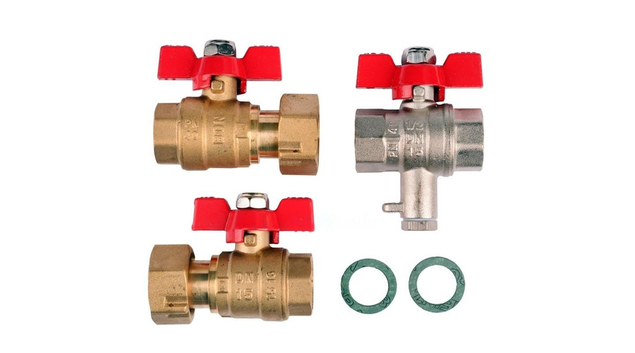 Siemens HMXIK001-005 Hőmennyiségmérő beépítő készlet Rp 3/4"