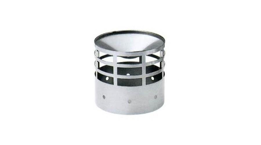Ariston Madárvédő idom, Ø80 mm, (INOX)