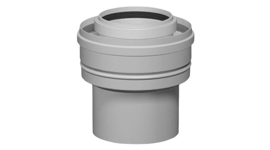 Viessmann indító idom 60/100 mm-ről 80/125 mm-re
