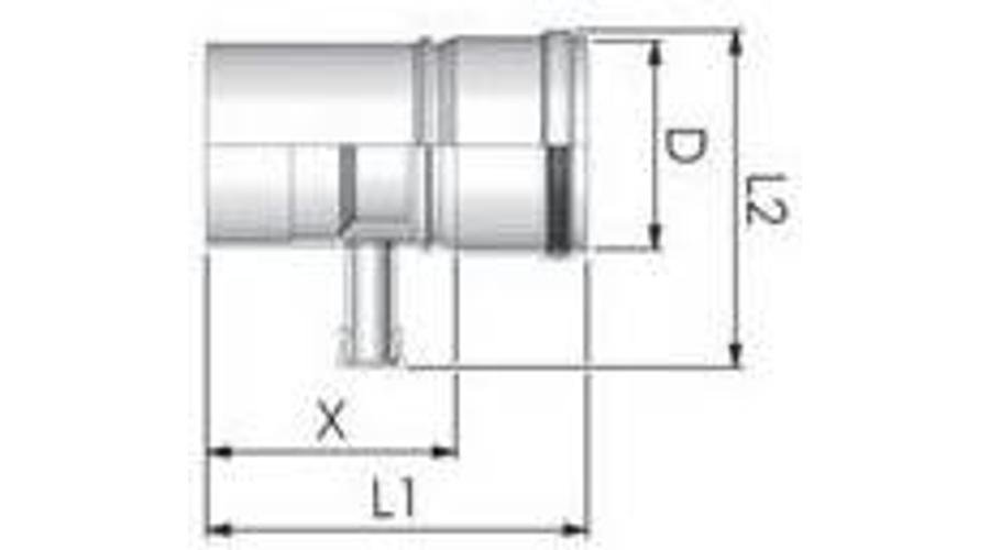 Tricox PPs kondenzátum leválasztó 200 mm