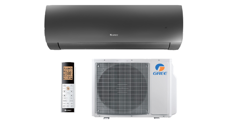 [GWH12ACCXD-K6DNA1D-DARK] Gree Dark Pro GWH12ACCXD-K6DNA1D-DARK oldalfali split klíma csomag 3,5 kW