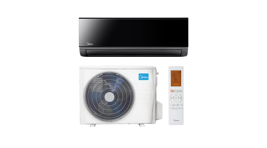 Midea Xtreme Save Black oldalfali split klíma csomag 3,5 kW