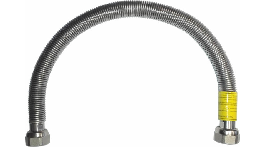 Focus Flexibilis Rozsdamentes bekötőcső 400-800 MM 3/4"