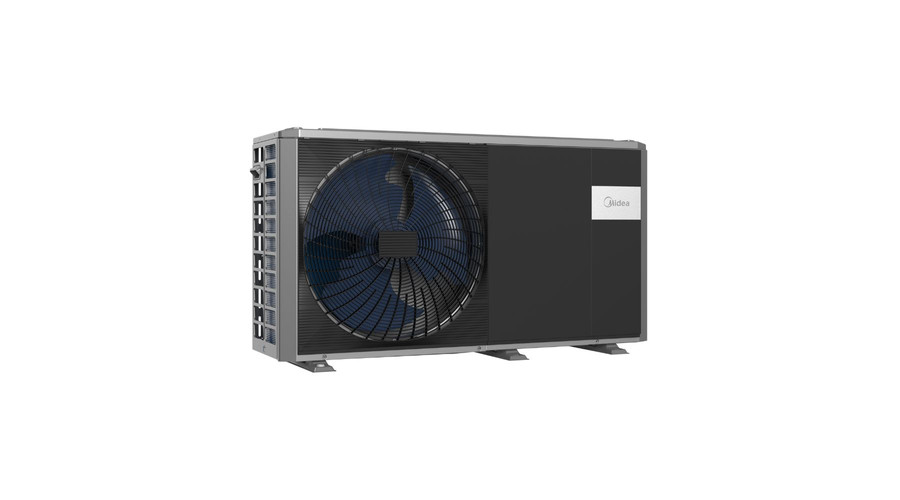 [MHC-V6W/D2N8-B2E30] Midea MHC-V6W/D2N8-B2E30 monoblokkos M-Thermal hőszivattyú (R32, 6 kW, 1 fázis, fűtőbetét 3 kW, fekete)