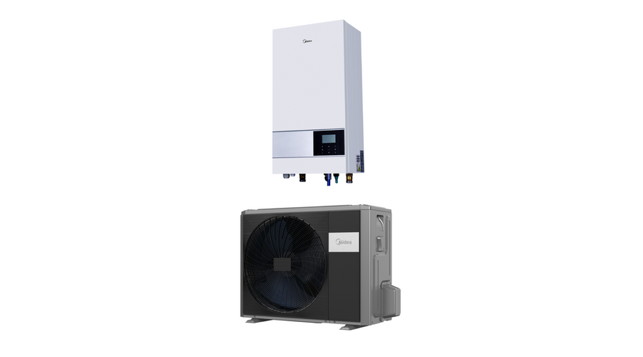 Midea MHA-V16W/D2RN8-B2H2 M-Thermal osztott hőszivattyú (R32, 16 kW, 3 fázis, fekete)