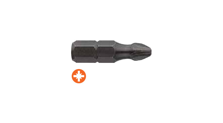 [03307] Koelner R BIT PZ-2 ....Behajtóhegy (bit) PZ-2 CrV (25 mm)(25db/dob)