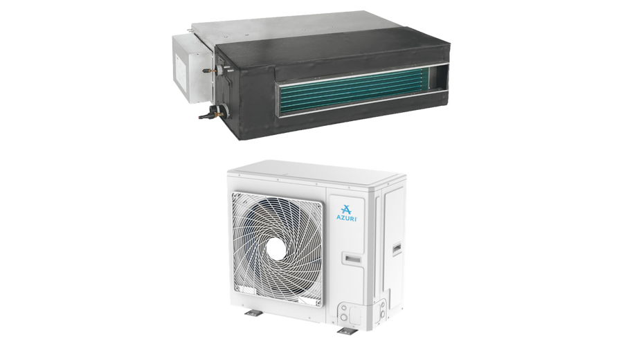 AZURI AZUTI AUD100PHS/A-T/ZUD100W/NhA-T Légcsatornázható split klíma csomag 10 kW