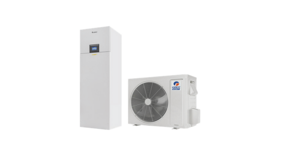 Gree Versati IV All In One – 8,4 kW-os osztott rendszerű levegő-víz hőszivattyú beépített HMV tárolóval (1 fázisú)