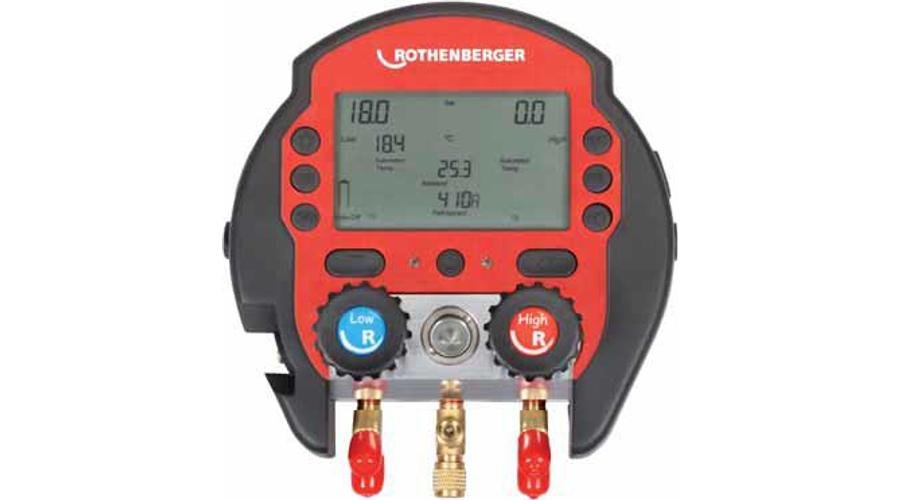 Rothenberger Rocool 600 + 2 hőmérő, Red Box, Data Viewer szoftver, koffer (készlet 3)