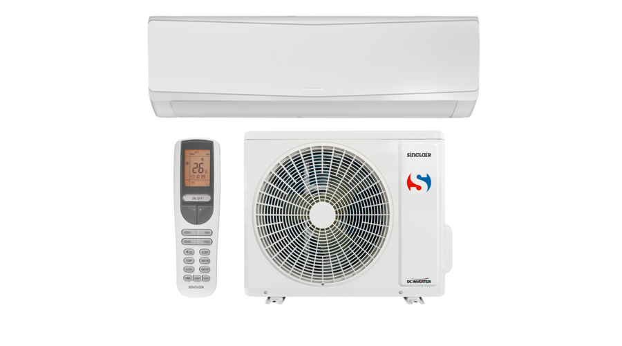 Sinclair Keyon SIH-09BIK/SOH-09BIK2 oldalfali split klíma csomag 2,7 kW