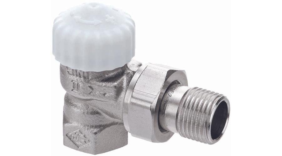 Heimeier termoszt.szelep V-exact II sarok DN15