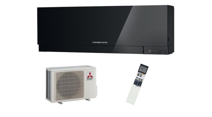 Mitsubishi MSZ/MUZ-EF50VGKB Zen Prémium oldalfali split klíma csomag 5 kW (fekete)