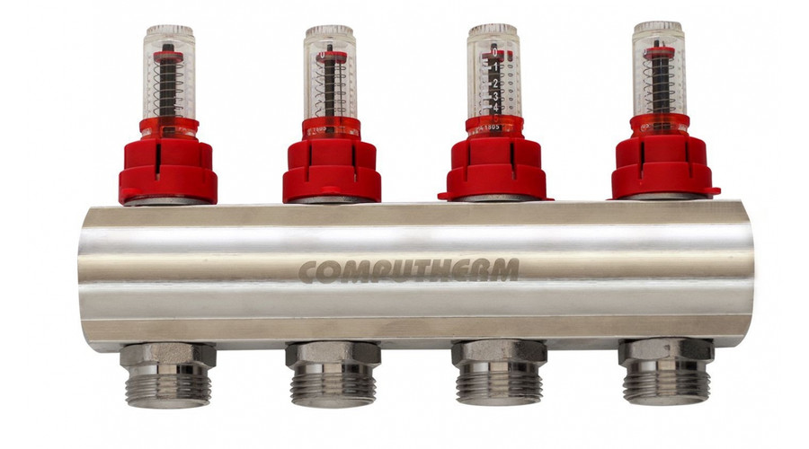 [MF03-4] Computherm MF03 4 Leágazásos áramlásmérős osztó