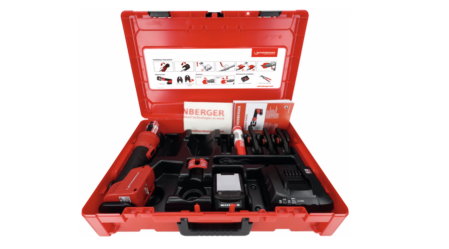 Rothenberger ROMAX NANO iJAWs szett présgép 15-22-28 mm, 2 Ah