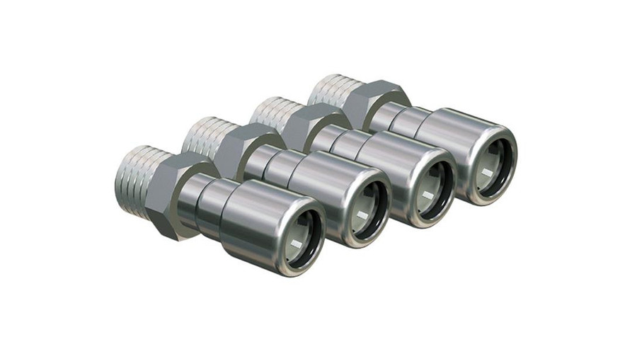 HookJoint Hűtőköri csatlakozó külsőmenetes idom 1/2"-1/2" (12.7-12.7)
