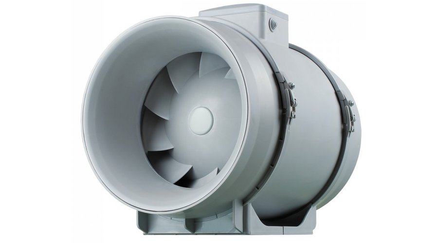 Vents TT 160 Pro Nagyteljesítményű Ipari Csatornaventilátor Műanyag Házzal 2 Fokozatú