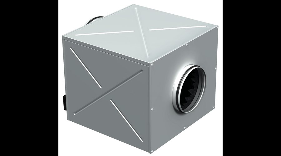 Vents KSD 4E 250 Hangszigetelt Csatornaventilátor Horganyzott Acélházban