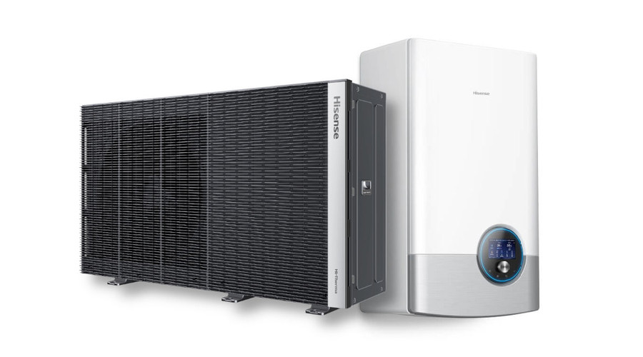 Hisense Hi-Therma II HYDROSPLIT 1 fázisú osztott hőszivattyú 8 kW (R290)