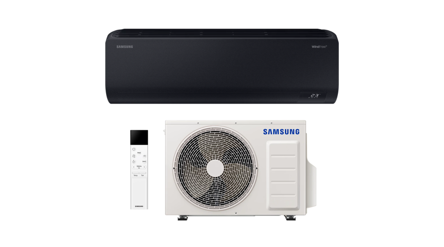 [AR70F09C1ABNEU/WXEU] Samsung WindFree™ Avant S2 Black oldalfali split klíma csomag 2,5 kW