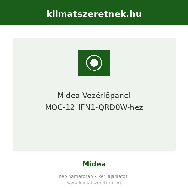 Midea Vezérlőpanel MOC-12HFN1-QRD0W-hez