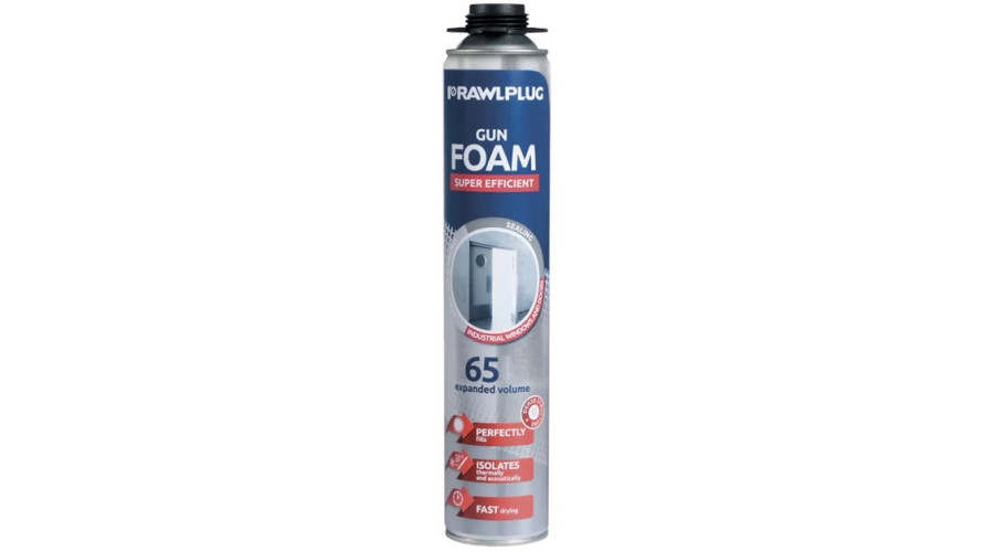 [71194] Koelner SPRAY PUR PISZTOLY 65 RPP-65-HU Nagy kapacitású szerelő hab pisztolyos, 750 ml, 65L (12db)
