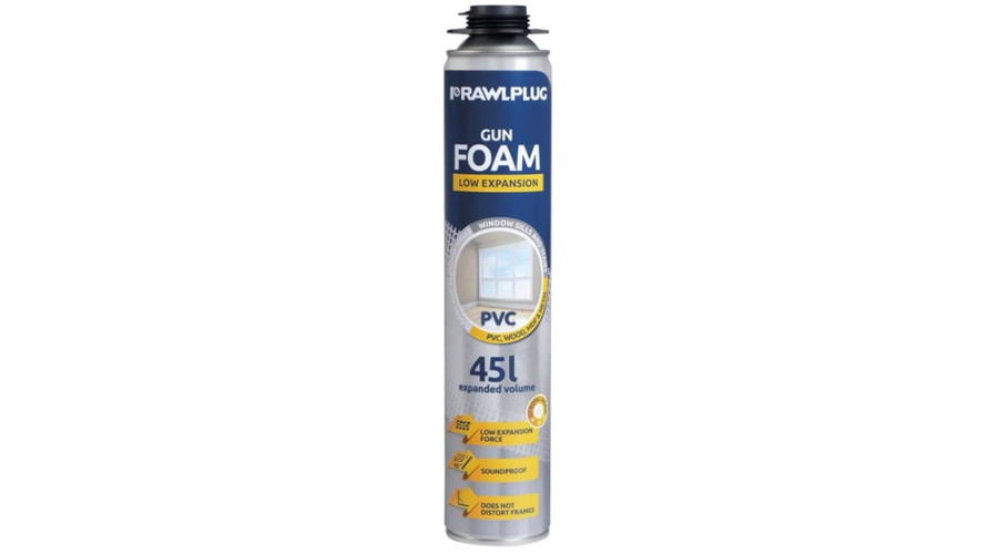 Koelner SPRAY PUR PISZTOLY PVC RPP-PVC-HU Pisztolyos, alacsony tágulású szerelő hab 750 ml, 45L
