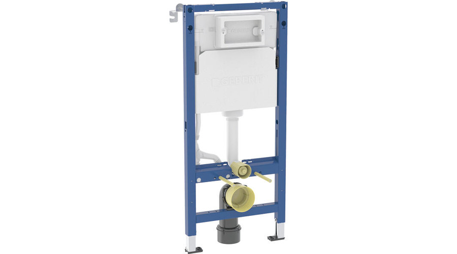 Geberit Duofix WC szerelőelem fali WC részére Sigma 8cm-es (UP720) öblítőtartállyal, vékony