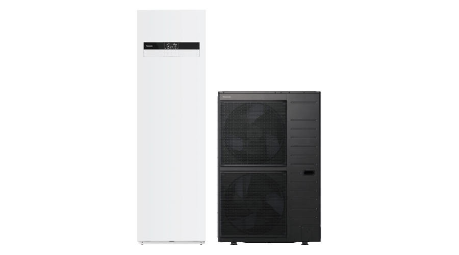 Panasonic ALL IN ONE "K" generáció 3 fázisú osztott hőszivattyú 9 kW, 260L HMV
