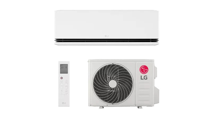 [H12S1D] LG Deluxe H12S1D S1 oldalfali split klíma csomag 3,5 kW