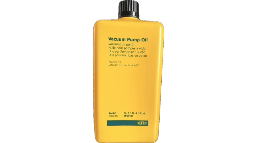 REFCO DV-06 Ásványolaj vákuumszivattyúkhoz (RD-4/6/8) 1 liter
