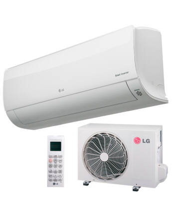 LG DC18RQ Deluxe 5,3 kW-os inverteres split klíma csomag, beépített Wi-Fi