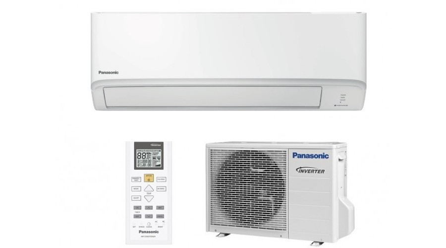 [KIT-TZ35-CKE] Panasonic Super Compact KIT-TZ35-CKE oldalfali split klíma csomag 3,5 kW fehér