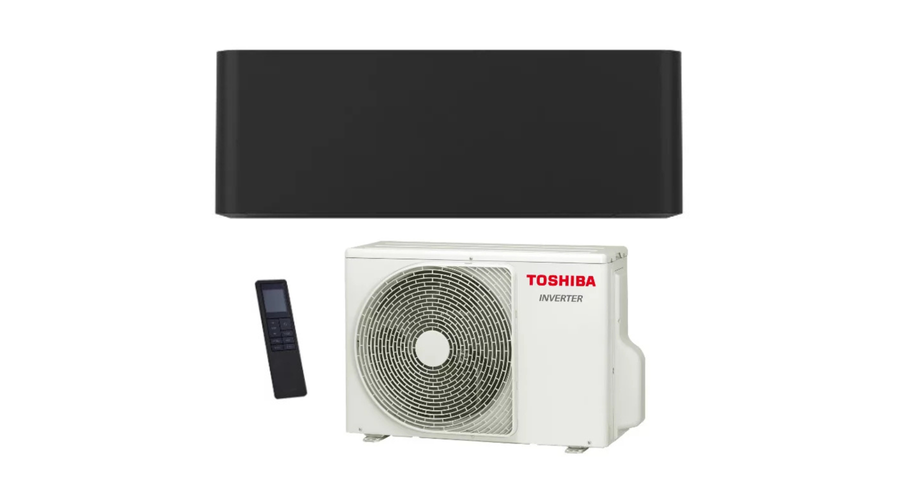 Toshiba Shorai Curve RAS-B18P2KVSGB-E/RAS-18P2AVSG-E oldalfali split klíma csomag 5 kW