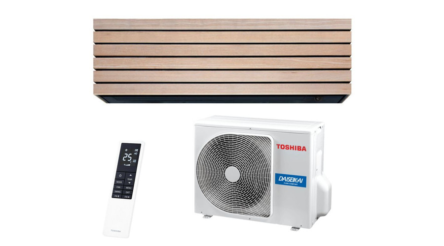 Toshiba Daiseikai 10 RAS-B13S4KVDG-E/RAS-13S4AVPG-E oldalfali split klíma csomag 3,5 kW