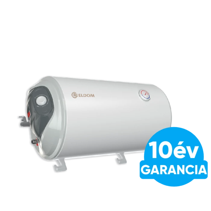 [2317172050HL] ELDOM Favourite 50 HL vízszintes elektromos vízmelegítő (2 kW - Ø 387 mm - 50 liter - balos)