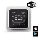 FALCON U-HEAT WiFi Control Touch szobatermosztát padlóhőmérséklet érzékelővel - elektromos padlófűtéshez (fehér)