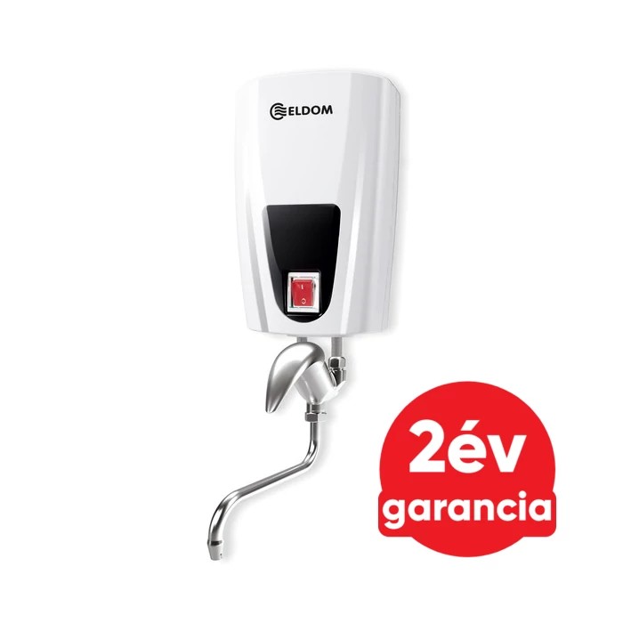 ELDOM E42 konyhai elektromos átfolyós vízmelegítő egykaros csapteleppel (3,5 kW)