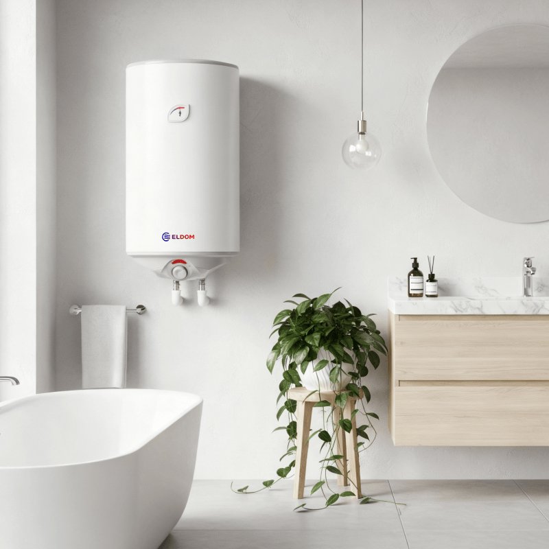 [241717000N80] ELDOM New Style 80 zománcozott elektromos vízmelegítő (80 liter / 2 kW / Ø435 mm)