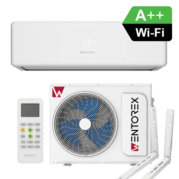 [636563218000CAT] WENTOREX California 18 WiFi oldalfali split hűtő-fűtő klíma, tartó konzollal (R32 - 5 kW)