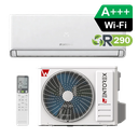 WENTOREX Montana 12 WiFi oldalfali split hűtő-fűtő klíma csepptálca fűtéssel (R290 - 3,65 kW)
