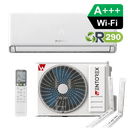 WENTOREX Montana 12 WiFi oldalfali split hűtő-fűtő klíma, tartó konzollal (R290 - 3,65 kW)