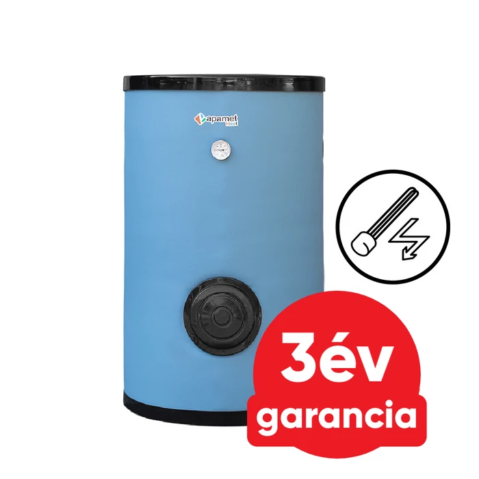 [2342423HBOT3006] APAMET HP BOT 300 indirekt használati meleg víz tartály hőszivattyúhoz (300 liter) - 1 hőcserélővel, 6 kW-os fűtőbetéttel