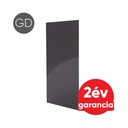 FALCON IPCW Glass Design 600 mennyezeti és fali infra panel (grafit) 2 db törölköző tartóval