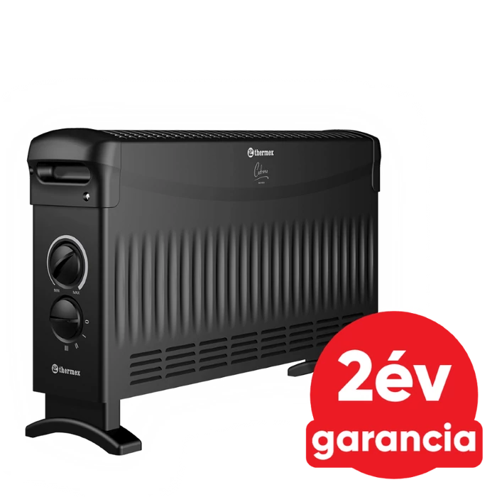 [342929CA2000F] THERMEX CADORNA 2000 elektromos fűtőpanel lábon álló kialakítással (2000 Watt / matt fekete)