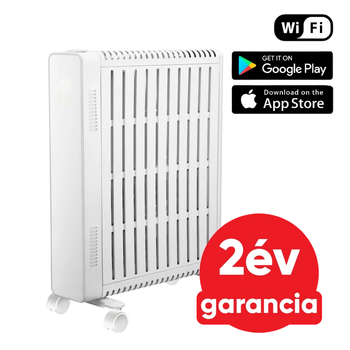 [3565620012000W] WENTOREX JULIA 2000 WiFi elektromos radiátor WiFi vezérléssel (2000 Watt / olajmentes)