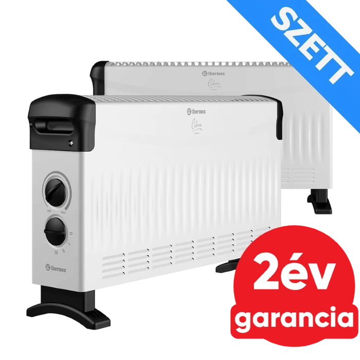 [342929CA2002W] THERMEX CADORNA 2000 elektromos fűtőpanel lábon álló kialakítással - 2 db-os szett (2 kW / fehér)